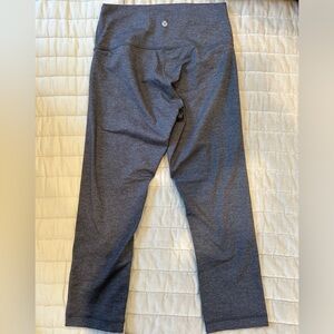 lululemon Women's Align High-Rise Crop 23" Size: 8 Grey